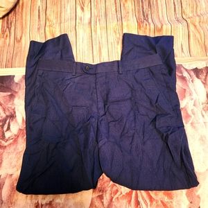 Perry Ellis Portfolio Navy Blue Men's Slacks 34 x 30